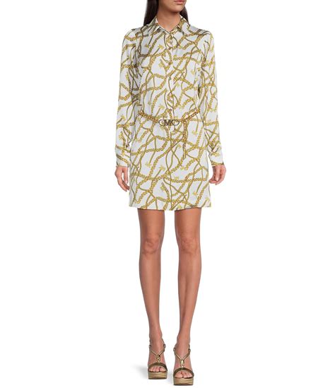 michael kors logo dress|michael kors printed dresses.